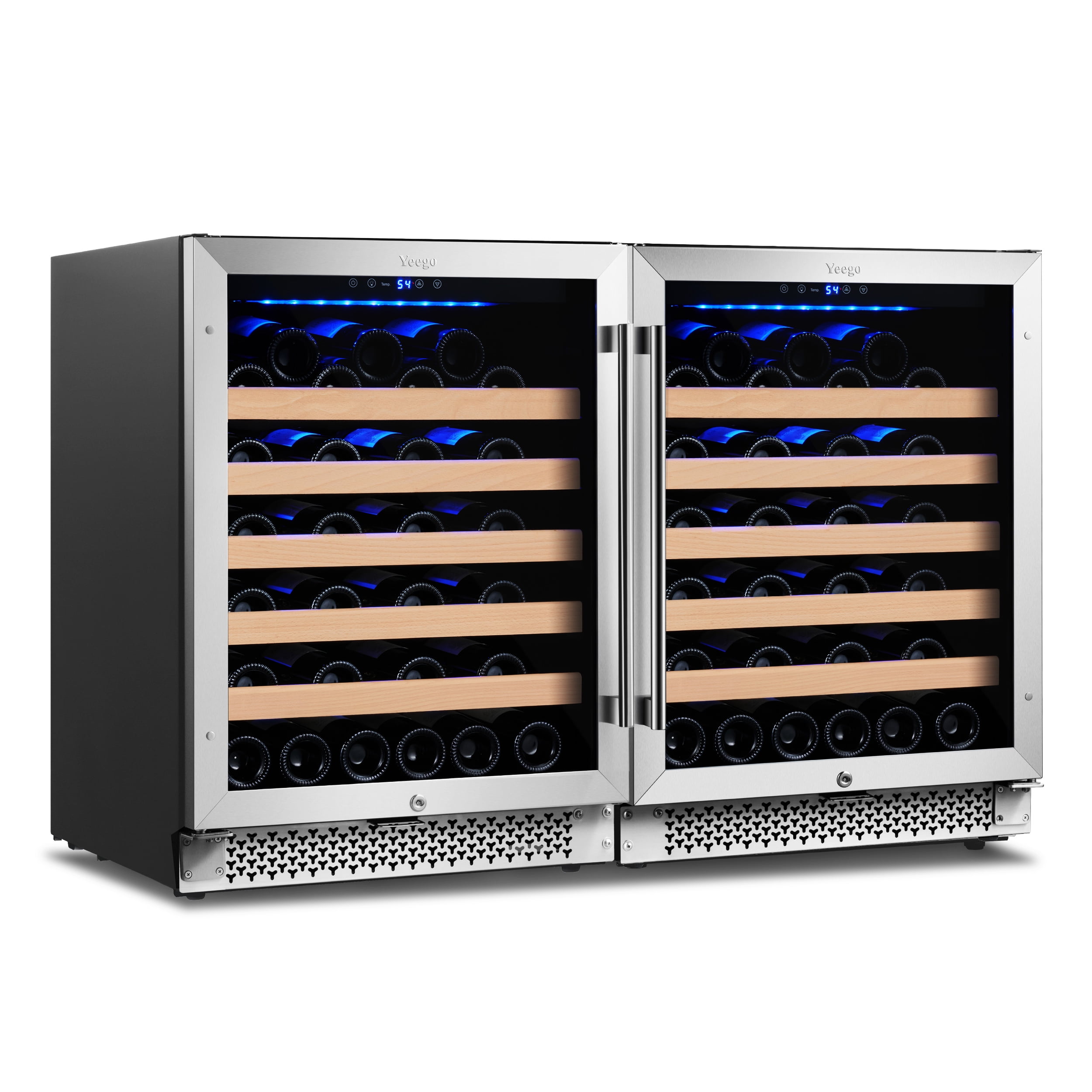 Yeego 12-Bottle Wine Cooler - Compact Thermoelectric Fridge For Countertop, 40-65°F, Super Quiet - Perfect For Apartments & Offices