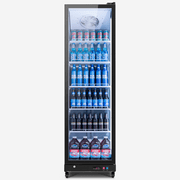 Yeego 12.36 Cu. Ft Commercial Refrigerator,200 Cans Merchandiser Refrigerator with LED Light & Adjustable Shelves