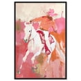 thumbnail image 1 of Yeehaw Bold Canvas Trendy Cowgirl Art Prints by Art Remedy, Black Frame, 16" x 24", 1 of 7