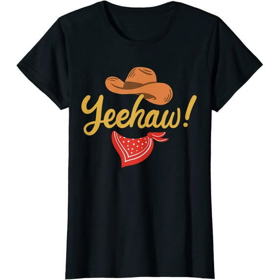 Yeehaw Cowboy Cowgirl Western Country Rodeo T-Shirt