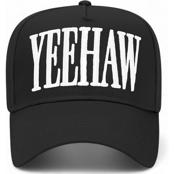 Yeehaw Vintage Trucker Hat | Premium Snapback Baseball Hat For Men & Women Unisex