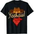 thumbnail image 1 of Yeehaw Western Country Howdy Southern Cowboy Yee Haw Vintage T-Shirt, 1 of 4