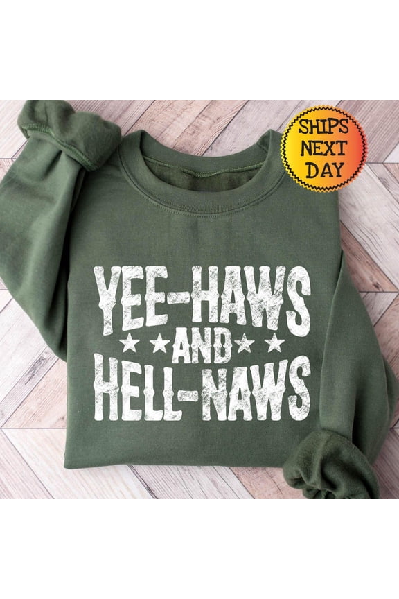 Yeehaws And Hellnaws Shirt, Western Shirt, Cowgirl Shirt, Western Girl Shirt, Country Shirt, Western Shirt For Women Unisex S-5XL Hot Trending Shirt, Vintage Birthday Gift