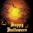 thumbnail image 1 of Yeele Halloween Party Background Pumpkin Castle Window Moon Forest Backdrop Photography Photographic For Photo Studio Photoph, 1 of 5