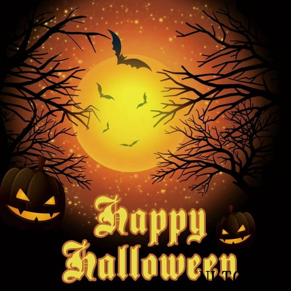 Yeele Halloween Party Background Pumpkin Castle Window Moon Forest Backdrop Photography Photographic For Photo Studio Photoph