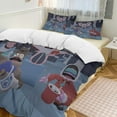 thumbnail image 1 of Yeeps Hide And Seek 3-Piece Bedding Set Duvet Cover Pillow Shams Soft Pillowcases Quilts Covers, 1 of 8
