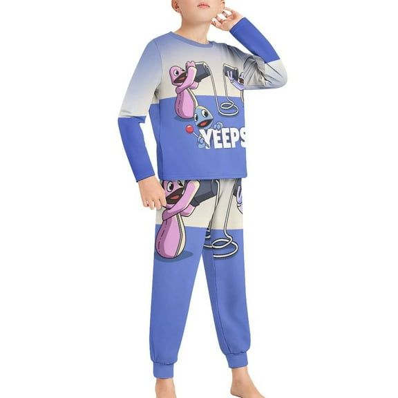 Yeeps Hide And Seek Pajama Suit Sleepwear Long Sleeve Top And Pants Pajama Set Home