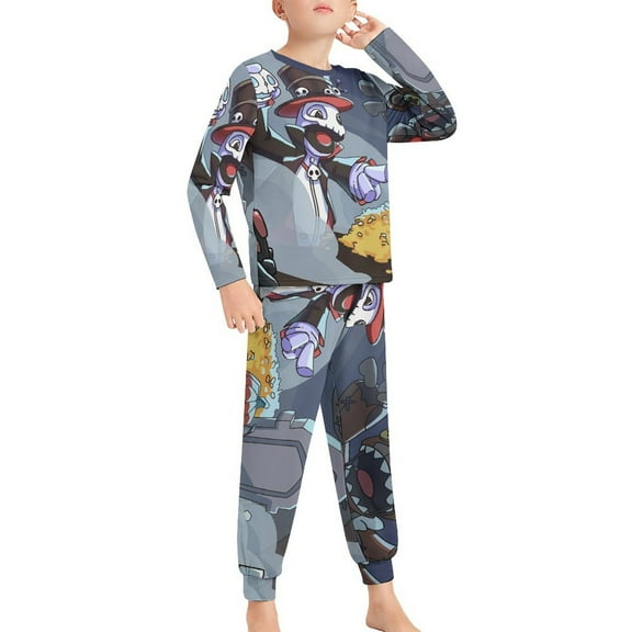 Yeeps Hide And Seek Pajama Suit Sleepwear Long Sleeve Top And Pants Pajama Set Home