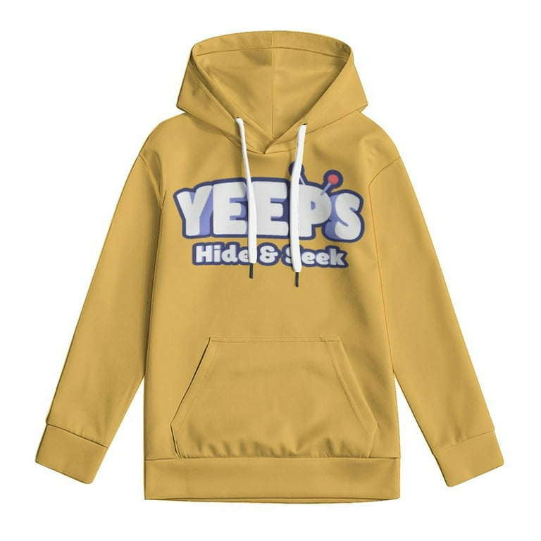 Yeeps Hide And Seek Hoodie for Boys Girls, Novelty 3D Print
