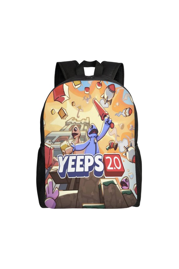 Yeeps Hide and Seek Lightweight Backpack Daypack Large Capacity Backpacks Adjustable Shoulder Straps Bags Travel Hiking