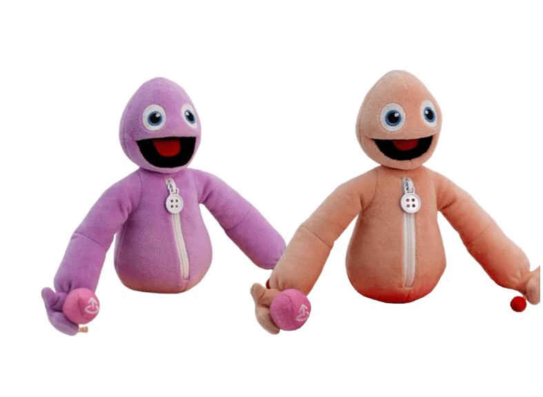 Yeeps Hide and Seek Plush Cute Yeeps Plushies, Brand New Stuffed Animals for Little One, Ideal Christmas Gifts 5.9 In Purple&Blue