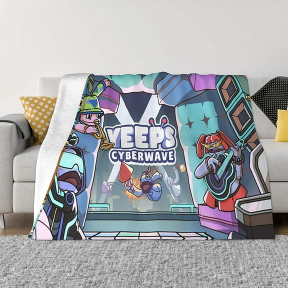 Yeeps Hide and Seek Ultra-Soft Micro Fleece Blanket Cozy Blanket Thick Warm Plush Throw Blanket Sofa Cushion