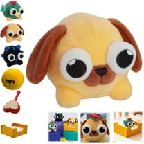 Yeeps Pet Dog Plush Dolls 2.95 Inch Collectable Plushie Toy Anime Stuffed Animals Soft Doll Cotton Toys Birthday Valentine's Day Christmas Gifts for Boys Girls Friends (1Pcs)