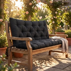 Yeerswag Assorted Bench Swing Seat and Loveseat Cushion Backrest Mat