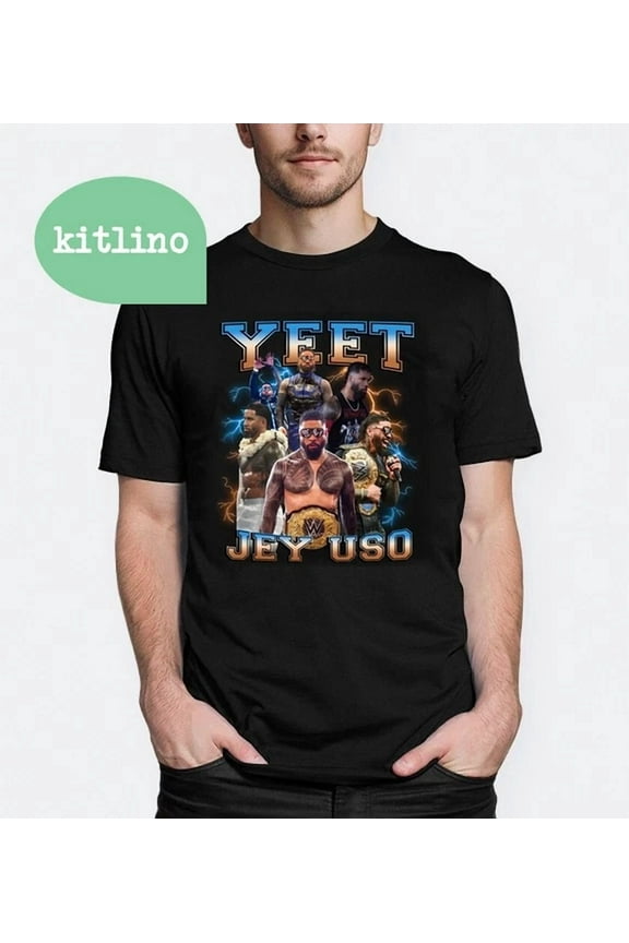 Yeet Jey Uso Wrestling Short Sleeve T-shirt F40919