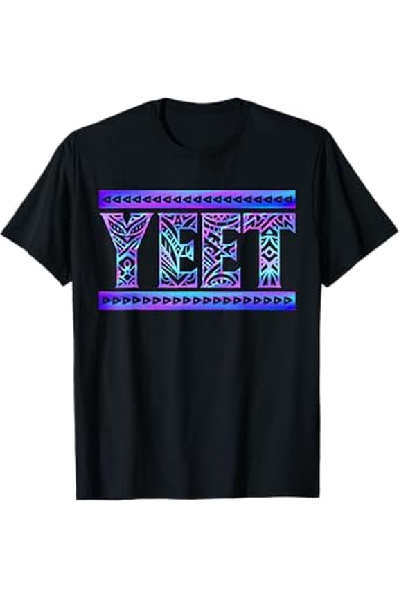 Yeet Tribal Art Funny Quote for Men Boys Kids Women Youth T-Shirt
