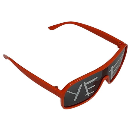 Yeet Youth Kids Sunglasses Sports Shades for Main Event Jey Uso Costume Orange