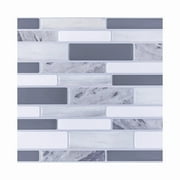 Yeetfub 10 Sheet Peel and Stick Backsplash Subway Self Adhesive Backsplash Wall Tiles for Kitchen Waterproof Peel and Stick Back Splash for Kitchen Bathroom Fireplace Cabinet 4"x4"