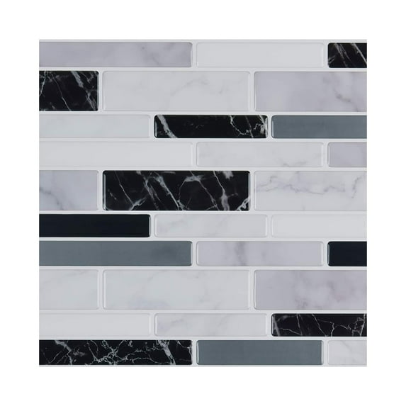 Yeetfub 10 Sheet Peel and Stick Backsplash Subway Self Adhesive Backsplash Wall Tiles for Kitchen Waterproof Peel and Stick Back Splash for Kitchen Bathroom Fireplace Cabinet 4"x4"