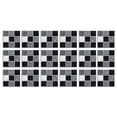 thumbnail image 1 of Yeetfub 19 Sheet Peel and Stick Backsplash Black Grey and White Mosaic Backsplash for Kitchen Wall Self Adhesive Removable Stick on Backsplash for Bathroom Kitchen Cabinet Shower 4"x4", 1 of 7