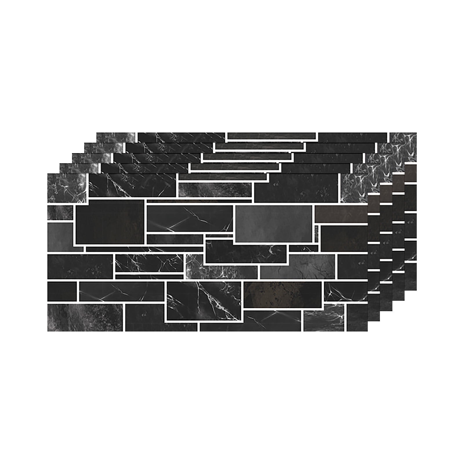Black Stick On Tiles