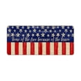 thumbnail image 1 of Yeetfub American Flag Patriotic Coir Indoor Outdoor Doormat, 16" x 48", 1 of 6
