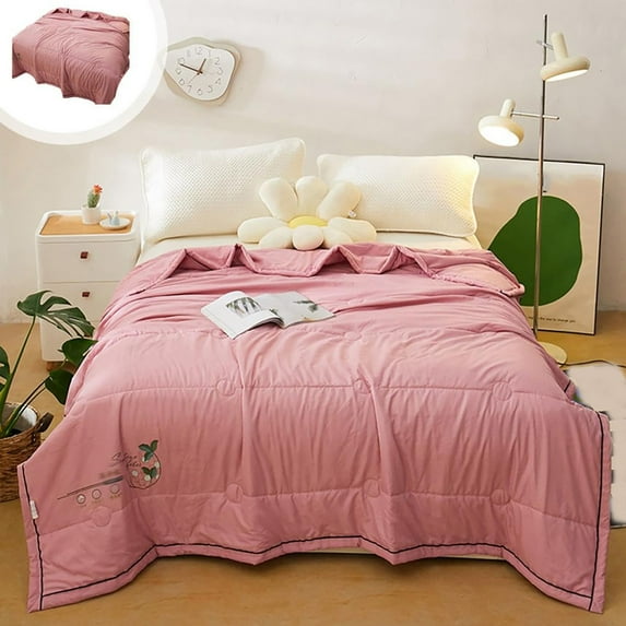 Yeetfub Cheap Cooling Comforter Double-Sided Cold Oversized Throw Blankets for Couch Cooling Blanket for Night Sweats Decorative Cooling Mat for People