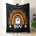 thumbnail image 1 of Yeetfub Cheap Double Sided Cooling Blanket for Hot Sleepers Cute Blanket Halloween Lightweight Throw Blanket Women Men Soft Cozy Sofa Living Room Bed Blanket Kids Girls Boys All Season, 1 of 7