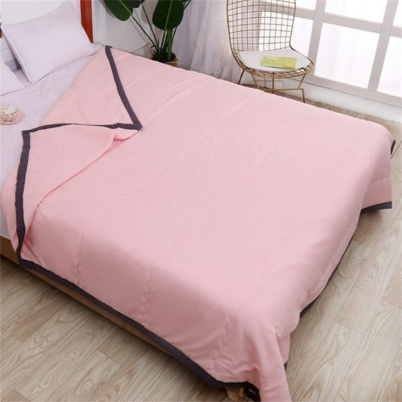 Yeetfub Cheap Lightweight Cold Bedding Comforter for All Season Best Comforters for Hot Sleepers Cooling Comforter Queen Absorb Body Heat to Keep Cool