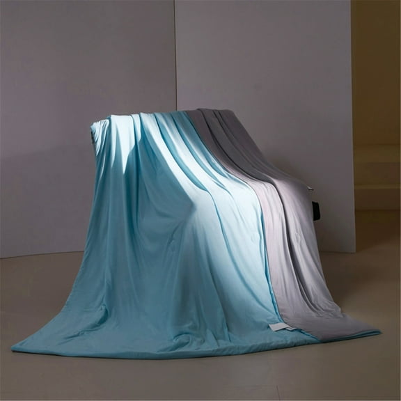 Yeetfub Cheap Quickly Cooling Quilt for Night Sweats Cooling Pad for Bed for Sleeping Lightweight Sofa Throw Blanket Throw Under Cover Fan for Bed
