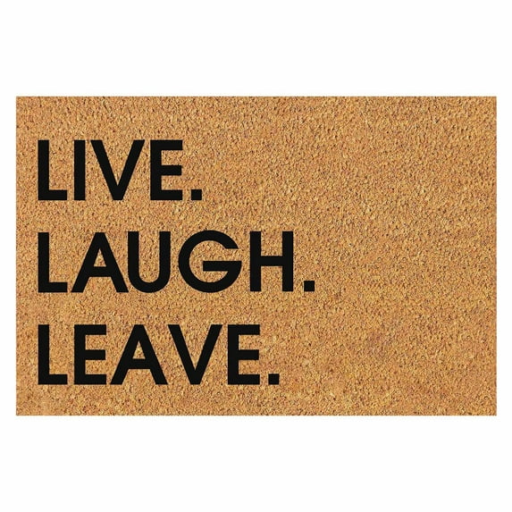 Yeetfub Door Mat Door Mat Outdoor Door Mat Outdoor Entrance Coco Coir Doormat Non Slip Heavy Duty Backing Funny Door Mats Inside Floor Mat Doormats for Entryway 16x24IN