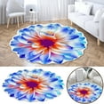 thumbnail image 1 of Yeetfub Flowers Mat Machine Washable Modern Solid Design Non-Slip Rubberback Outdoor Rug Hand-Woven Cotton Washable Rug Ideal for Hallway, Living Room, Bedroom, Kitchen and Laundry Room 24x24IN, 1 of 6