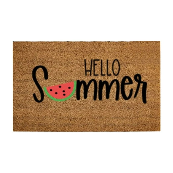Runner Rug Entrance Doormats Doormat Outdoor Funny Watermelon Carpet Non Entrance Door Entrance Pad Women Room Decorations for Bedroom Welcome Mat Outdoor Cat Waterproof Mats for Floor 16x24IN