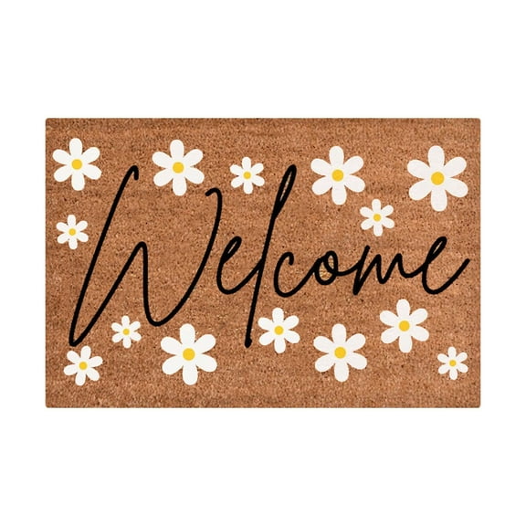 Yeetfub Funny Welcome-Doormat Non-Slip Coir Mats Front Entrance Door Mat Summer Welcome Sign Hello Sunshine Doormat Funny Cute Doormat Door Mat Welcome Friends Doormat Funny Doormat New Home Door Mat