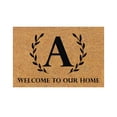 thumbnail image 1 of Yeetfub Natural Coir Doormat with Non-Slip Backing Funny Welcome Doormat 26 Letter Floor Mat Entryway Front Porch Rugs Door Mat Indoor Entrance&nbsp;Funny Doormat Outdoor Entrance 16x24IN, 1 of 2