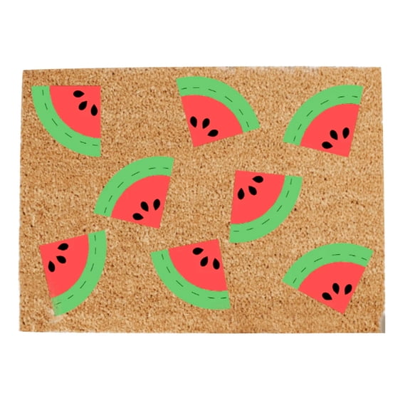 Yeetfub Natural Coir Hello Doormats Welcome Front Entry Doormats for Home Entrance Summer Creative Fun Active Doormat Welcome Living Room Parties for Home Indoor Farmhouse Funny Kitchen Mats Patio