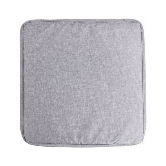 Yeetfub Outdoor Cushion Chair Cushions for Dining Chairs Square Strap Garden Chair Pads Seat Cushion for Outdoor Bistros Stool Patio Dining Room Linen for Kitchen Dining Room, 16x16In