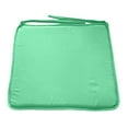 thumbnail image 1 of Yeetfub Outdoor Cushion with Ties Pure Color Sponge Cushion Square Chair Cushion for Home Decoration Cushion for Dining Chairs, office Chair, Car, Floor, Outdoor, Patio 16x16In, 1 of 2