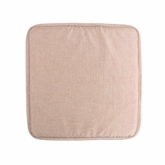 Yeetfub Patio Seat Cushions Car Seat Cushions for Driving Square Strap Garden Chair Pads Seat Cushion for Outdoor Bistros Stool Patio Dining Room Linen 16x16In