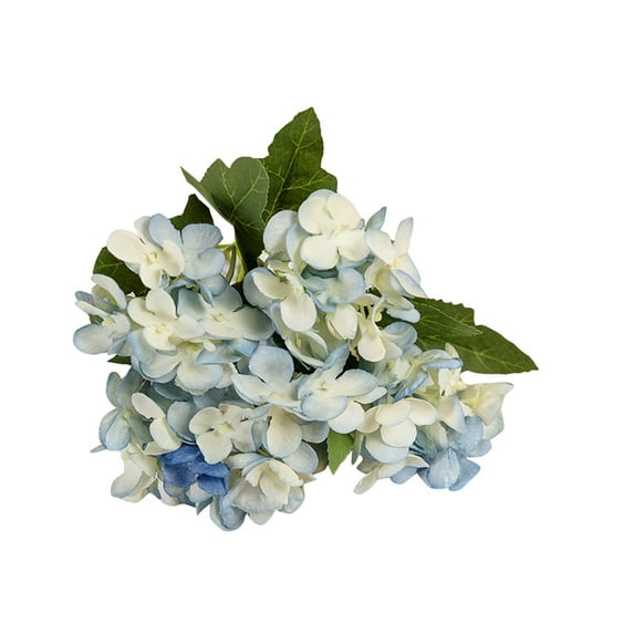 Yeetfub Scceatti Artificial Plants for Indoor Fake Hydrangea Silk Flowers Small Handful Of Water Hydrangea INS Wind Simulation Flower Home Decoration Fake Flower for Table Home Wedding Kitchen Garden
