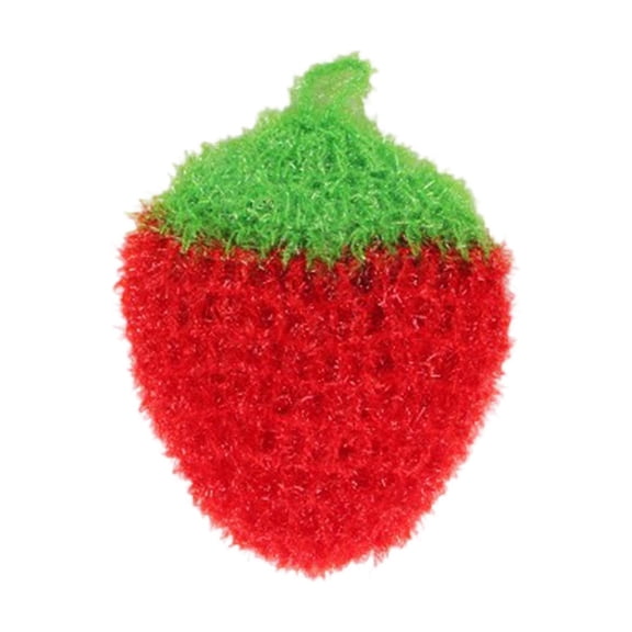 Yeetfub Scrub Brush Kitchen Soap Cute Rags Dish Towels Polyester Silk Hand Crochet Dish Cloths Scouring Pads