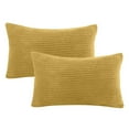 thumbnail image 1 of Yeetfub Soft Corduroy Striped Velvet Rectangle Decorative Throw Pillow Cusion For Couch 12, 1 of 5