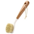 thumbnail image 1 of Yeetfub Sponge Dish Wok Brush Wood Handle Kitchen Dish Brush 2 Pack Cleaning Brush Combination For Pans Pots Kitchen Sink Cleaning Dishwashing And Cleaning Brushes Are Perfect Cleaning Tools, 1 of 4