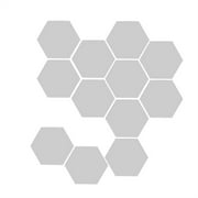 Yeetfub Style 835 Acrylic 3.00" x 1.50" Wall Tiles, for Kitchen Countertop 12 Pieces