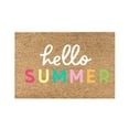 thumbnail image 1 of Yeetfub Summer Flowers Coir Indoor Outdoor Doormat, 16"x24", 1 of 5