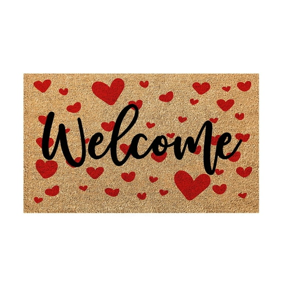 Yeetfub Summer Indoor Outdoor Door Mat 16x24" Washable Waterproof Entry Rug