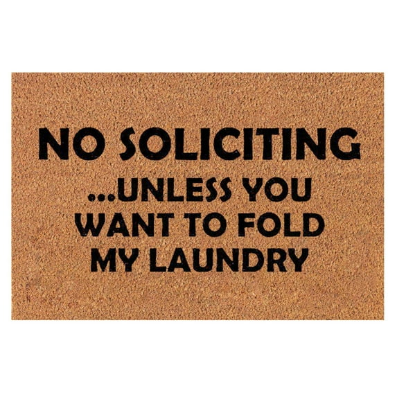 Yeetfub Welcome Indoor Outdoor Door Mats Non Slip No Soliciting Doormat Welcome Doormat Carpet Doormat No Soliciting We Have Found Please Go Doormat Door Mat Outside Entrance&nbsp;Door Rug 16x24IN