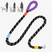 YeewayVeh Hands Free Dog Leash – 6FT Heavy Duty Dog Leash with Padded Handle, 360° Swivel, Adjustable Crossbody Waist Reflective Leash for Walking, Running, Tra