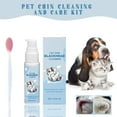 thumbnail image 1 of Yegbong Pet Chin Cleaning Care Kit, 30G Detergent + Cleansing Brush Included, Gentle Blackhead Remover For Cats & Dogs To Maintain Clean & Healthy Skin, Flexible Brush Head For, 1 of 9