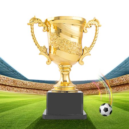 Yegsfteu Trophy, exquisite competition trophy, reward props, competition trophy souvenir (S)
